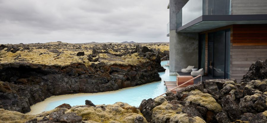 The Retreat at the Blue Lagoon's water-facing suites